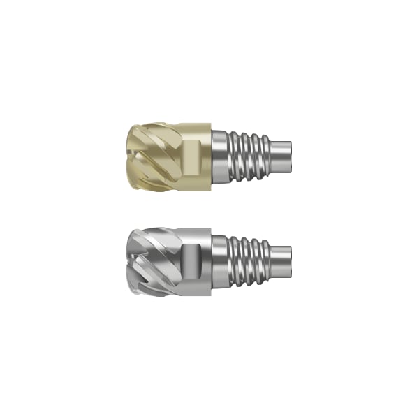 Indexable Replacement End Mill Heads, unit: metric, Dc: 0.394inch, coa
